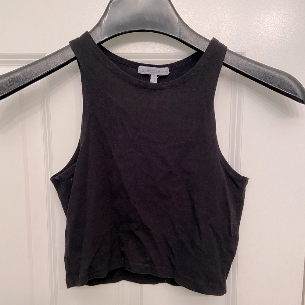 Black Crop Top